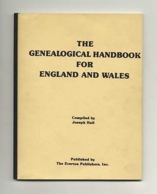 Book #40403 The Genealogical Handbook for England and Wales. Joseph Hall