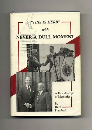 Book #42416 "This is Herb" with Never a Dull Moment. Herb Plambeck