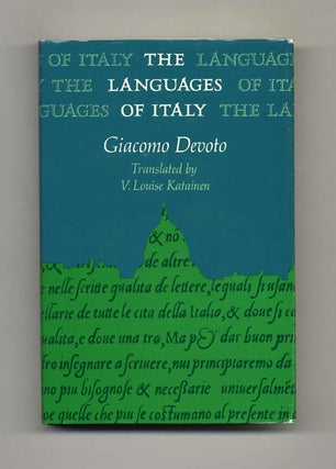 Book #43005 The Language of Itally. Giacome Devoto