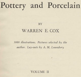 The Book of Pottery and Porcelain