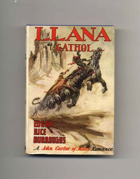 Book #45174 Llana of Gathol - 1st Edition/1st Printing. Edgar Rice Burroughs.