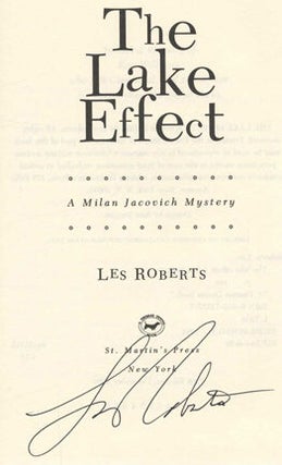 The Lake Effect - 1st Edition/1st Printing