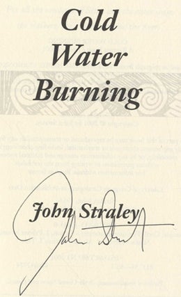 Cold Water Burning - 1st Edition/1st Printing