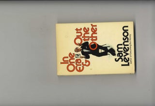 Book #45571 In One Era and Out the Other - 1st Edition/1st Printing. Sam Levenson
