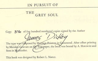 In Pursuit of the Gray Soul - 1st Edition/1st Printing