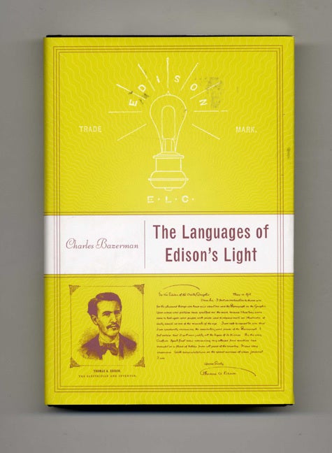 Book #46107 The Languages of Edison's Light - 1st Edition/1st Printing. Charles Bazerman.