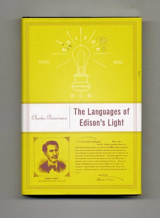 The Languages of Edison's Light - 1st Edition/1st Printing. Charles Bazerman.