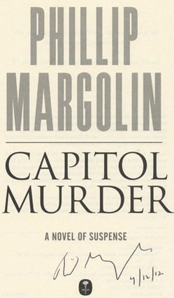 Capitol Murder - 1st Edition/1st Printing