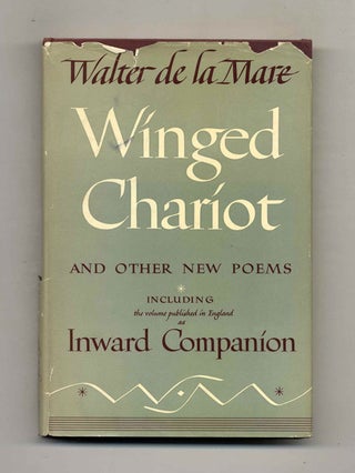 Book #51239 Winged Chariot and Other Poems - 1st Edition/1st Printing. Walter De La Mare