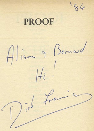 Proof - 1st Edition/1st Printing