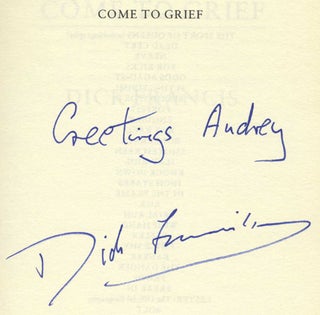 Come to Grief - 1st Edition/1st Printing