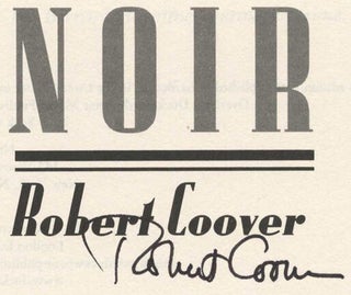 Noir - 1st Edition/1st Printing