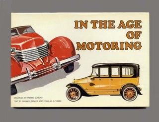 Book #52161 In the Age of Motoring. Ronald Barker, Douglas B. Tubbs