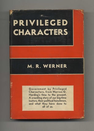 Privileged Characters. M. R. Werner.