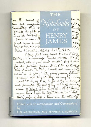 Book #52494 The Notebooks of Henry James. F. O. Mathiessen, Kenneth B. Murdock