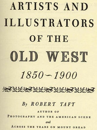 Aritists and Illustrators of the Old West: 1850-1900