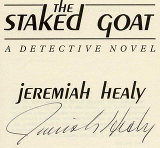 The Staked Goat: A Detective Novel - 1st Edition/1st Printing