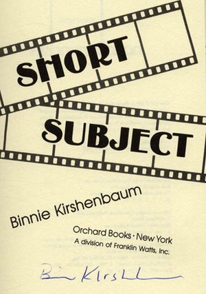 Short Subject - 1st Edition/1st Printing