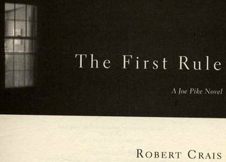 The First Rule - 1st Edition/1st Printing