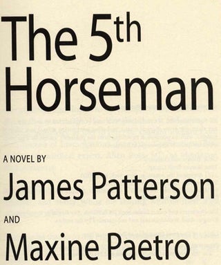 The 5th Horseman - 1st Edition/1st Printing