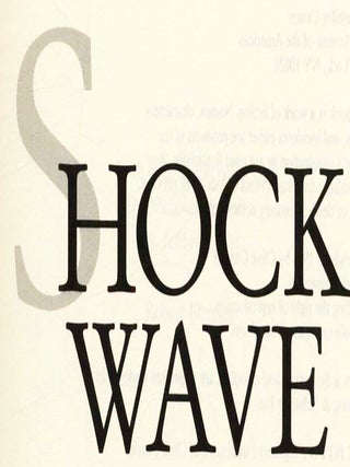 Shock Wave - 1st Edition/1st Printing