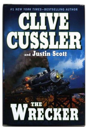 Book #53579 The Wrecker - 1st Edition/1st Printing. Clive Cussler, Justin Scott