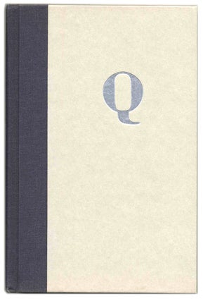 "Q" is for Quarry - 1st Edition/1st Printing