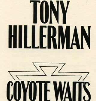 Coyote Waits - 1st Edition/1st Printing