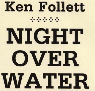 Night over Water - 1st Edition/1st Printing
