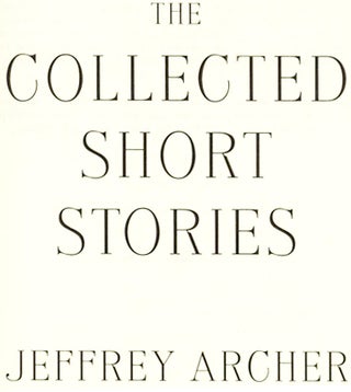 The Collected Short Stories - 1st Edition/1st Printing