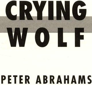 Crying Wolf - 1st Edition/1st Printing
