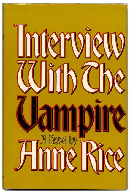 Book #54446 Interview with the Vampire. Anne Rice.