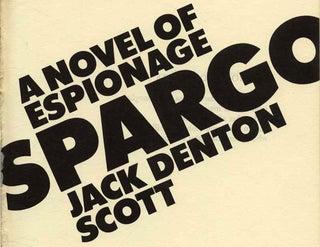 Spargo - 1st Edition/1st Printing