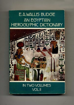 An Egyptian Hieroglyphic Dictionary