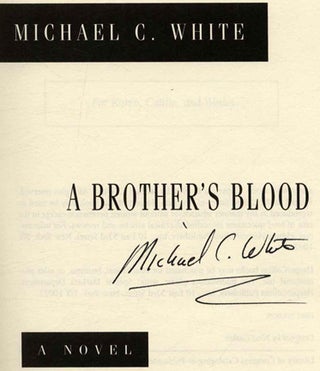 A Brother's Blood: A Novel - 1st Edition/1st Printing